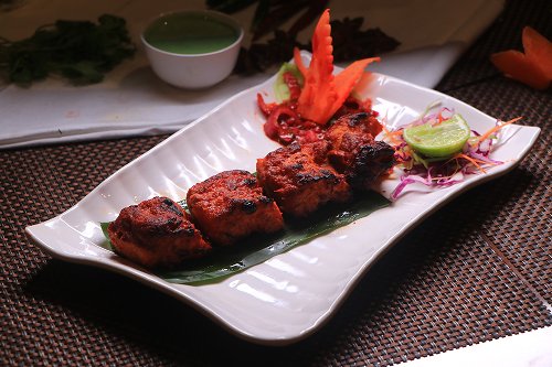 Fish Tikka Kebab (Bhetki)